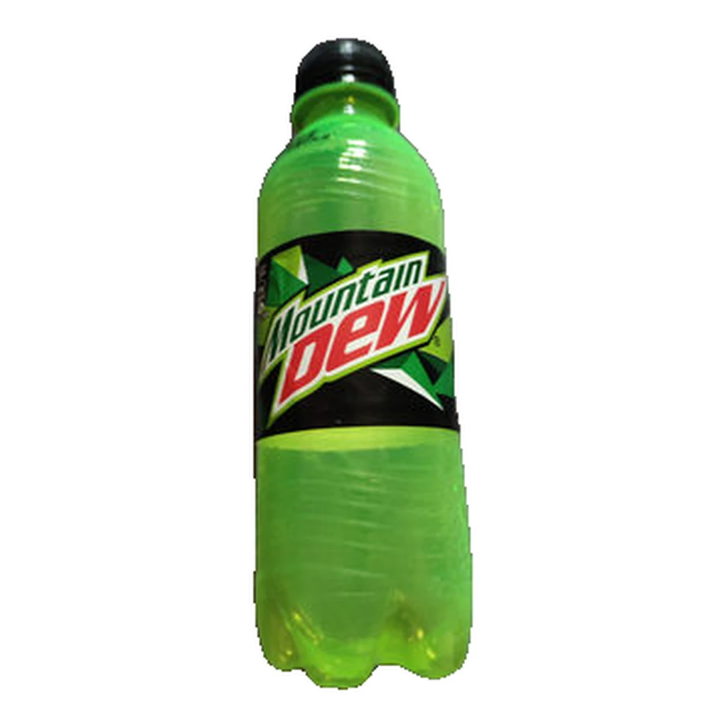 Mountain Dew Mountain Dew (regular) catalog identity card; not package photography